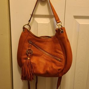 Orange Michael kors bag